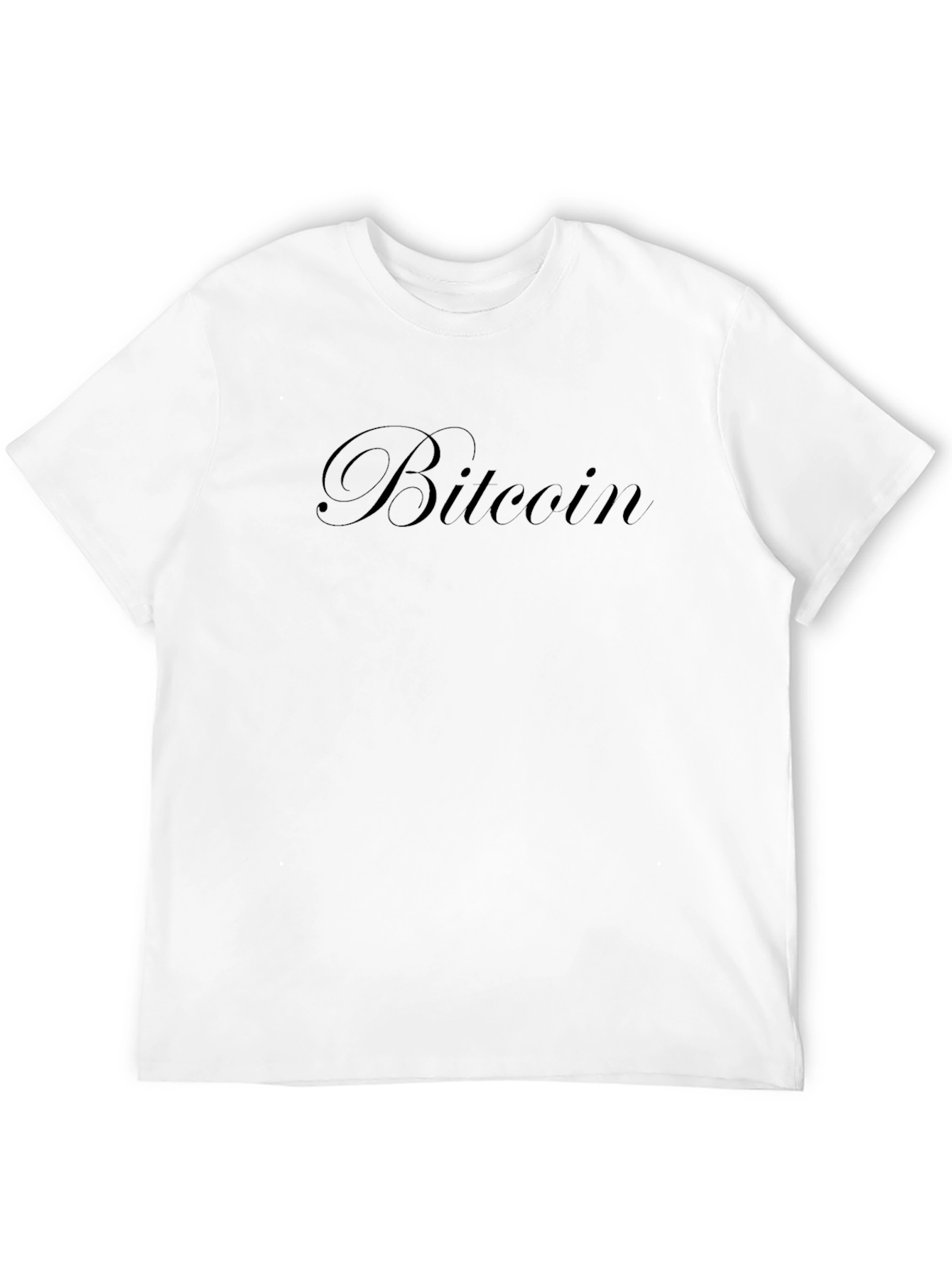 Bitcoin Script Black T-Shirt - Crypto Fashion
