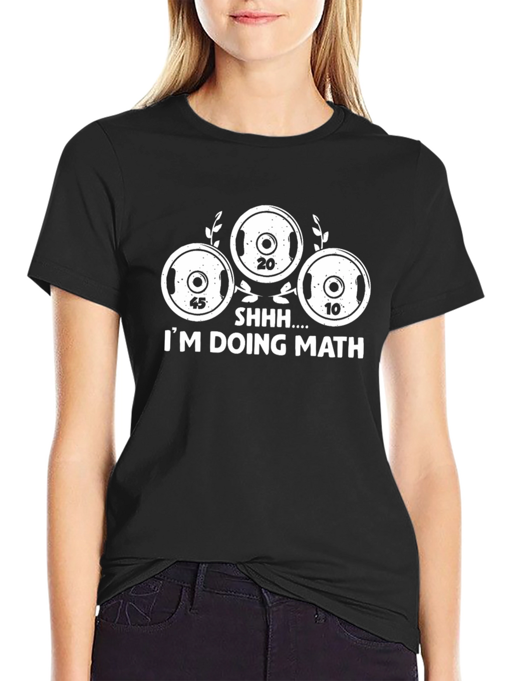 SHHH... IM DOING MATH! Novelty T-Shirt
