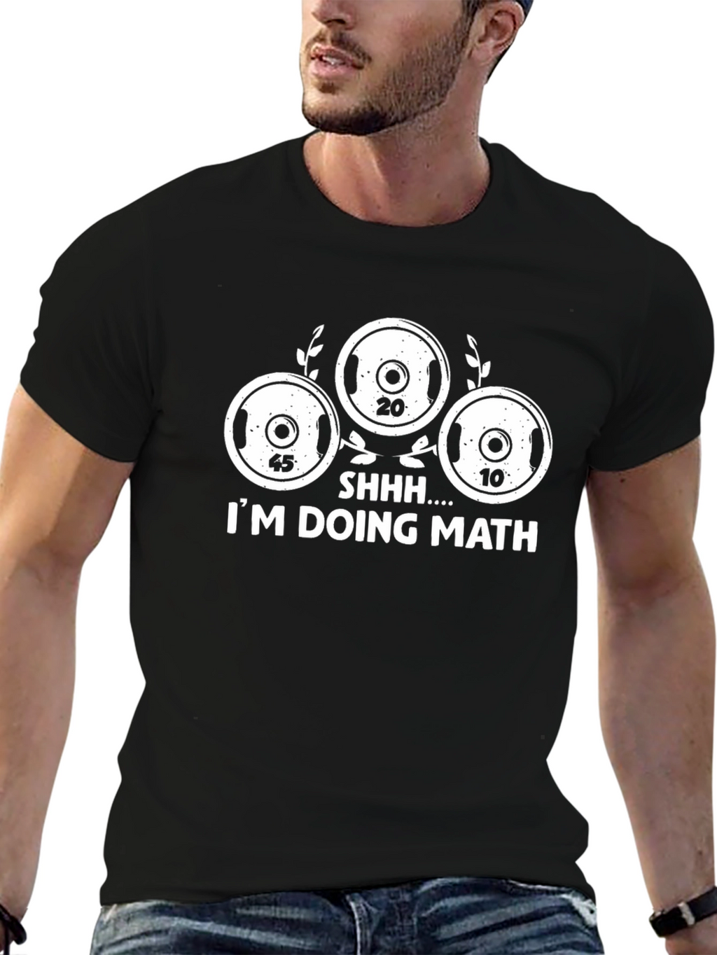 SHHH... IM DOING MATH! Novelty T-Shirt