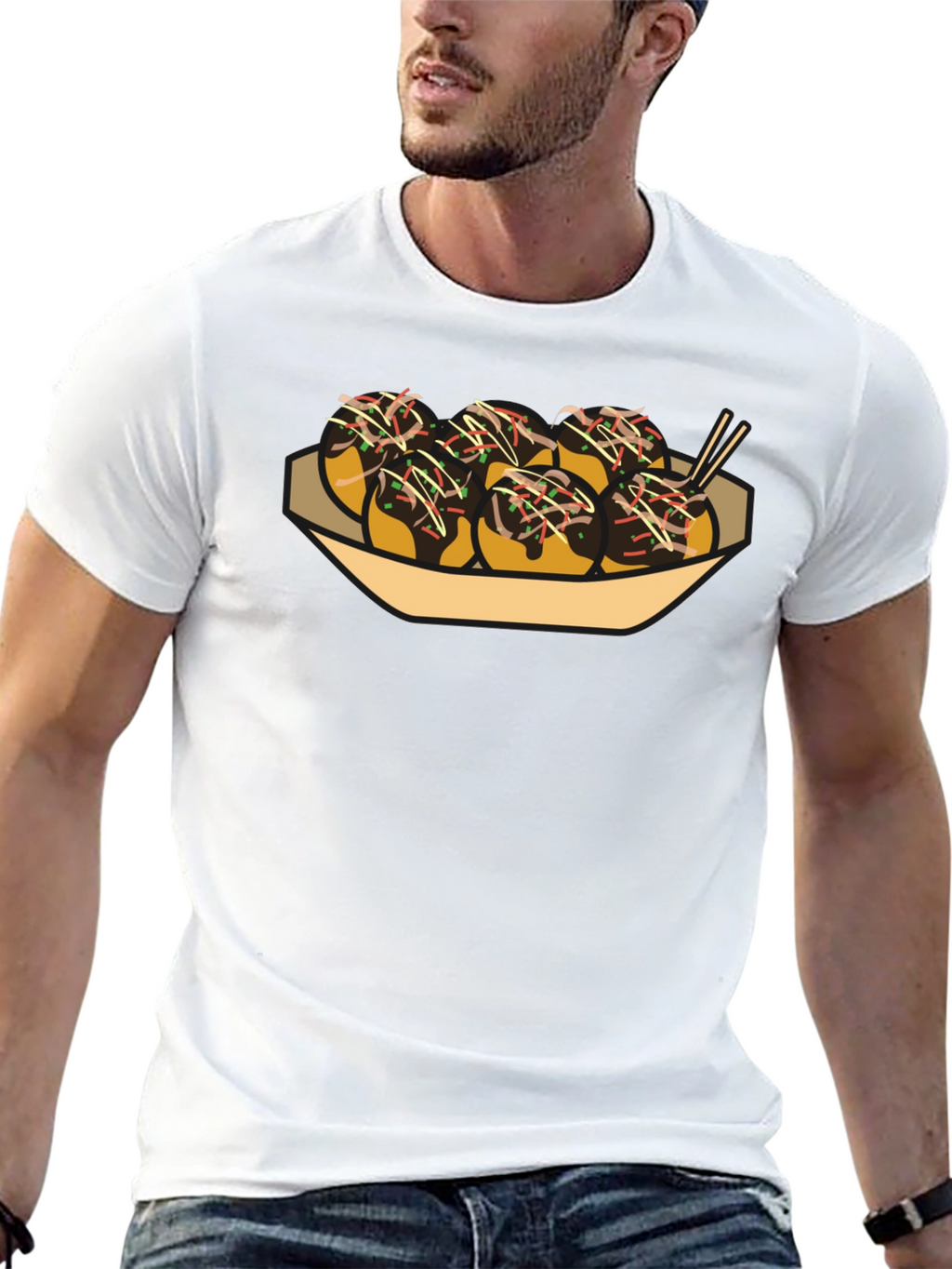Takoyaki T-Shirt - Japanese Street Food Graphic Tee