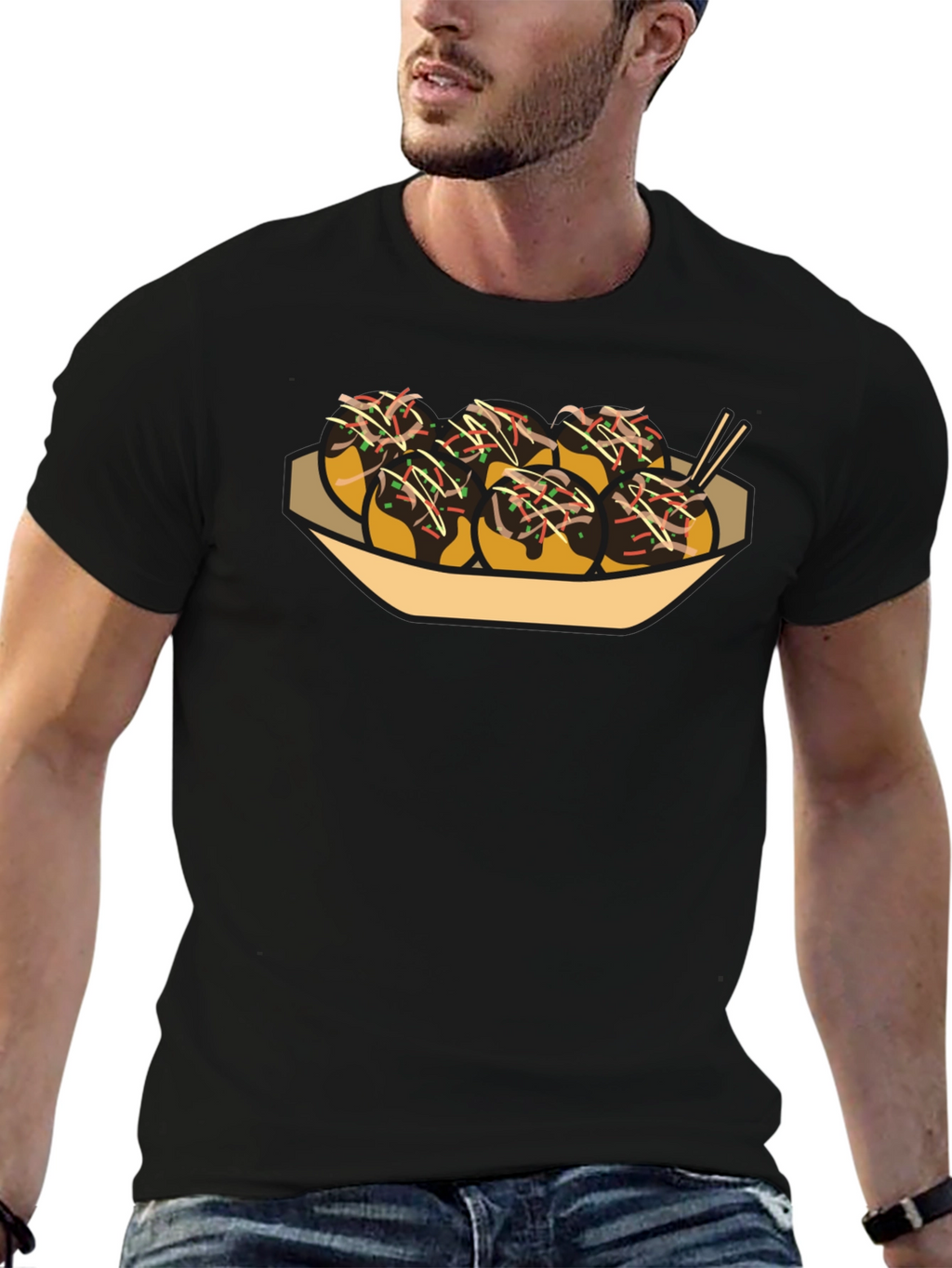 Takoyaki T-Shirt - Japanese Street Food Graphic Tee