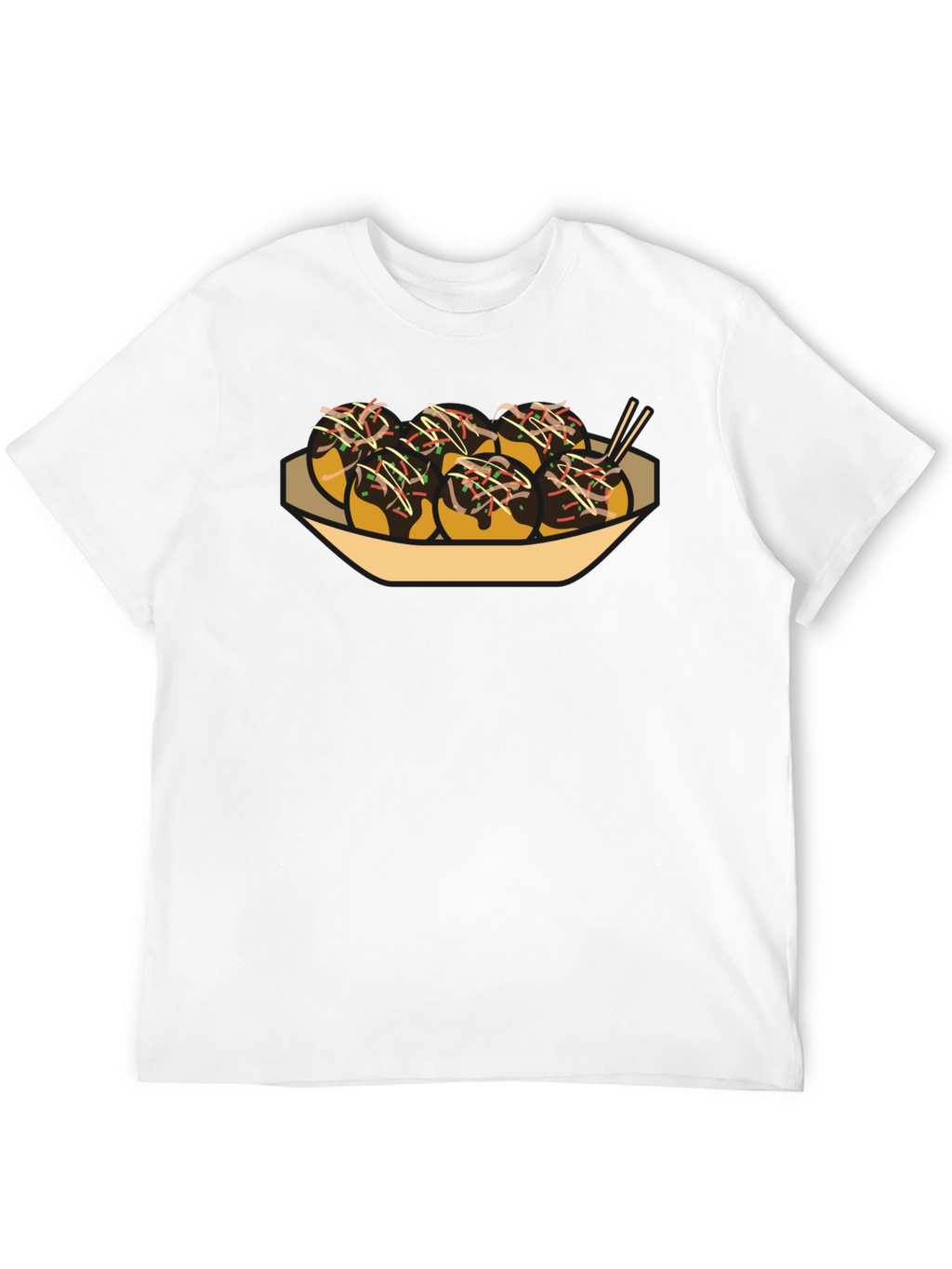 Takoyaki T-Shirt - Japanese Street Food Graphic Tee