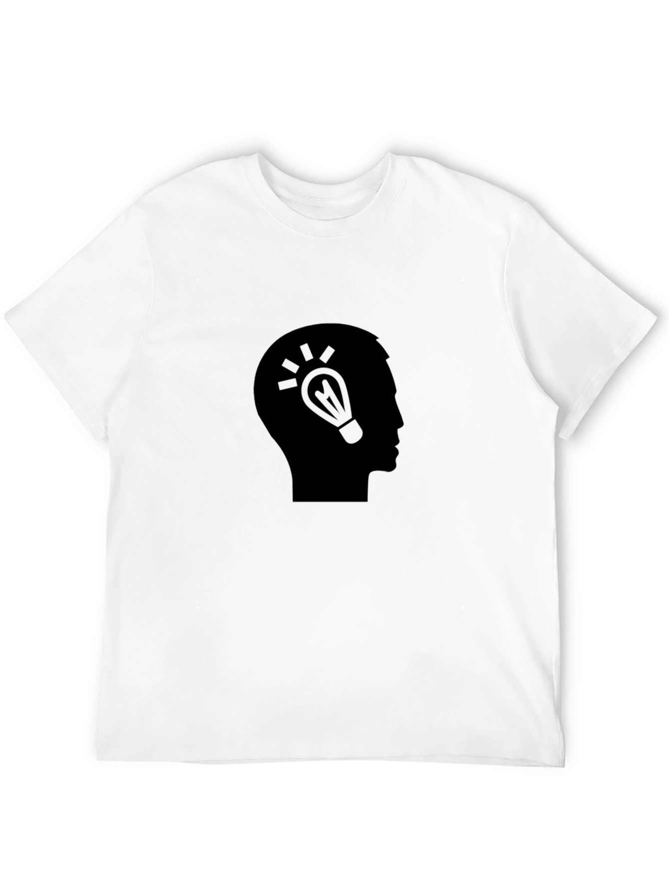 Idea Head T-Shirt - Black Graphic Tee