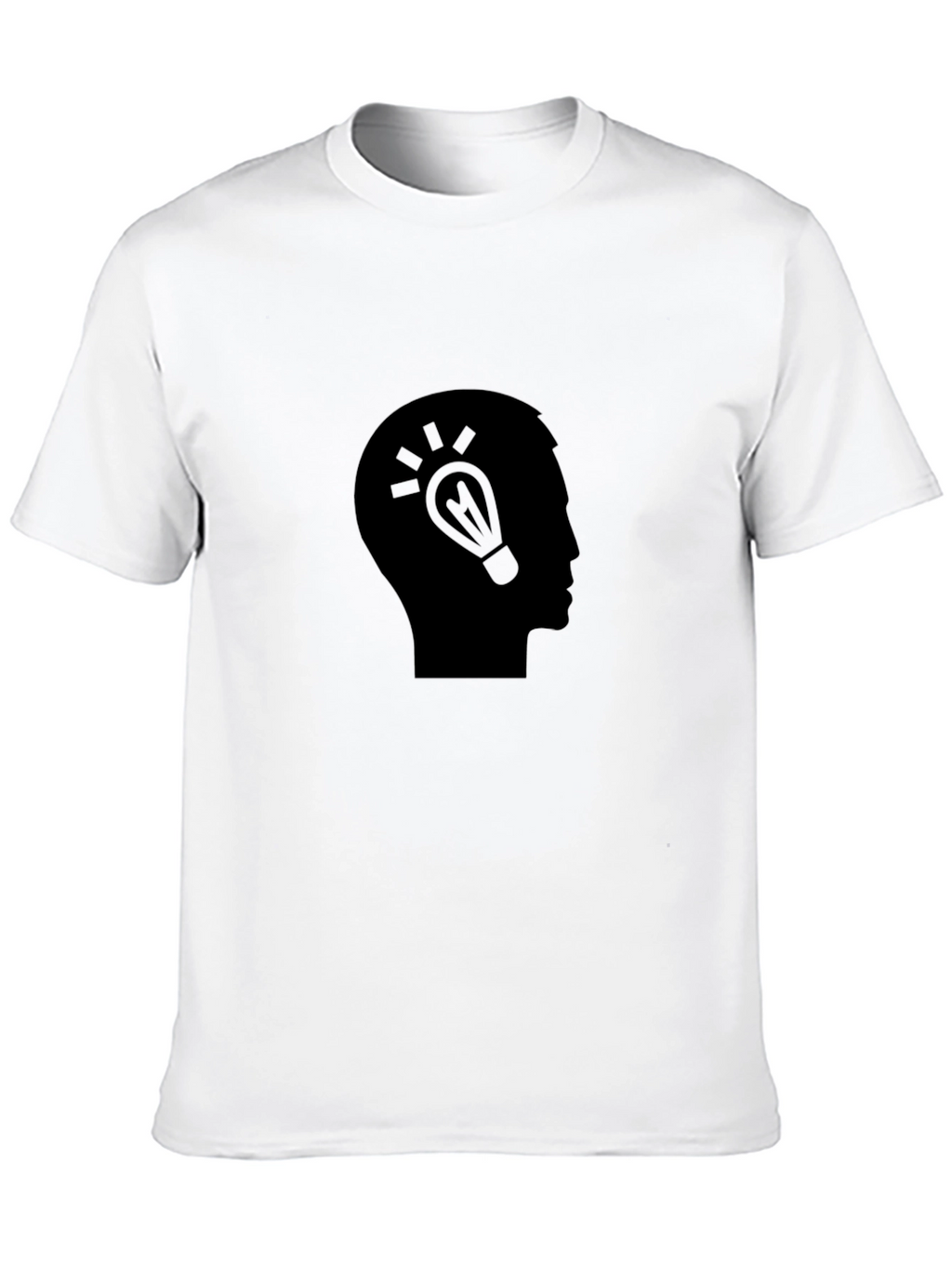 Idea Head T-Shirt - Black Graphic Tee