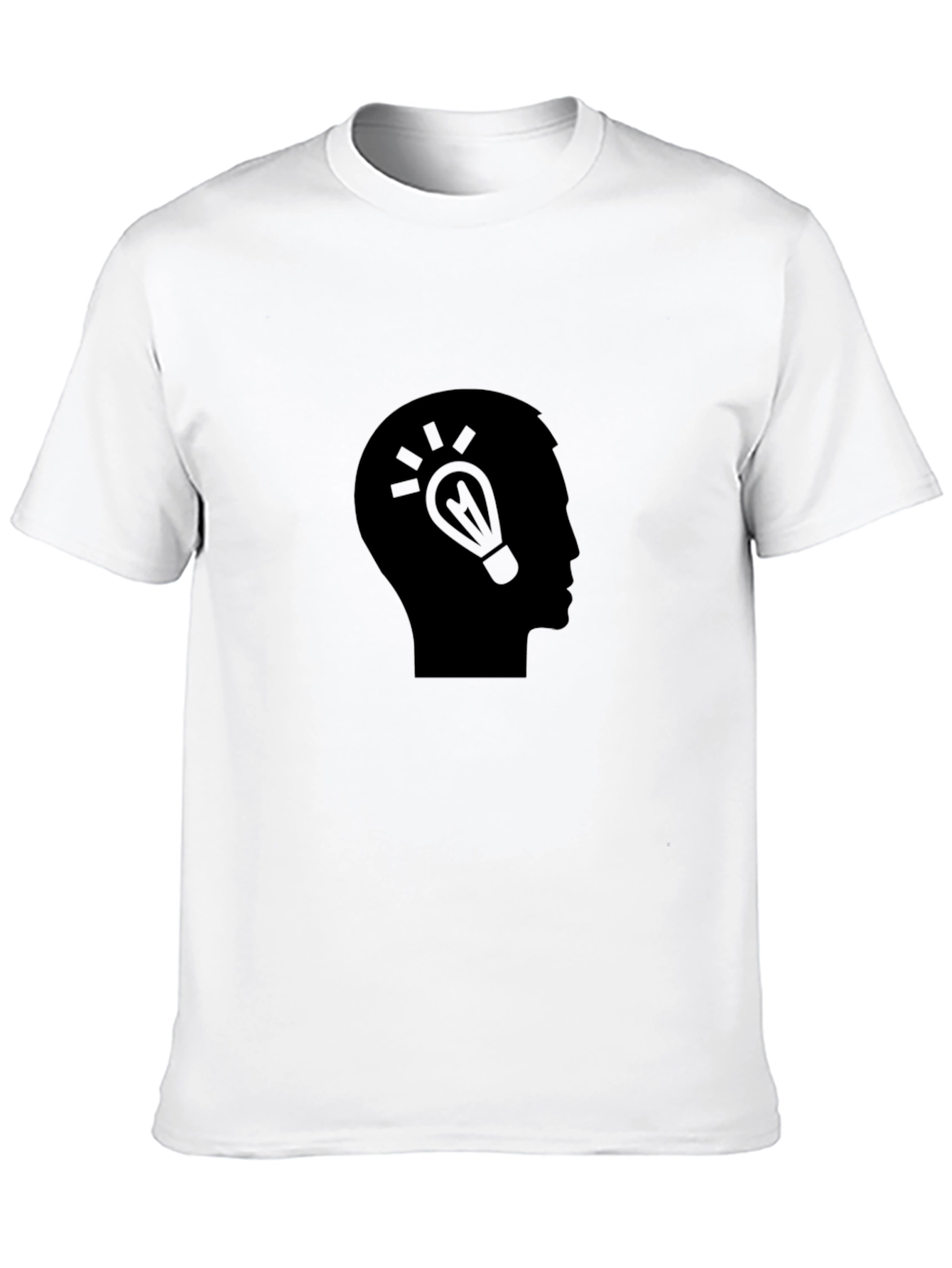 Idea Head T-Shirt - Black Graphic Tee