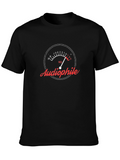 Audiophile VU Meter Graphic Tee - Music Lover T-Shirt