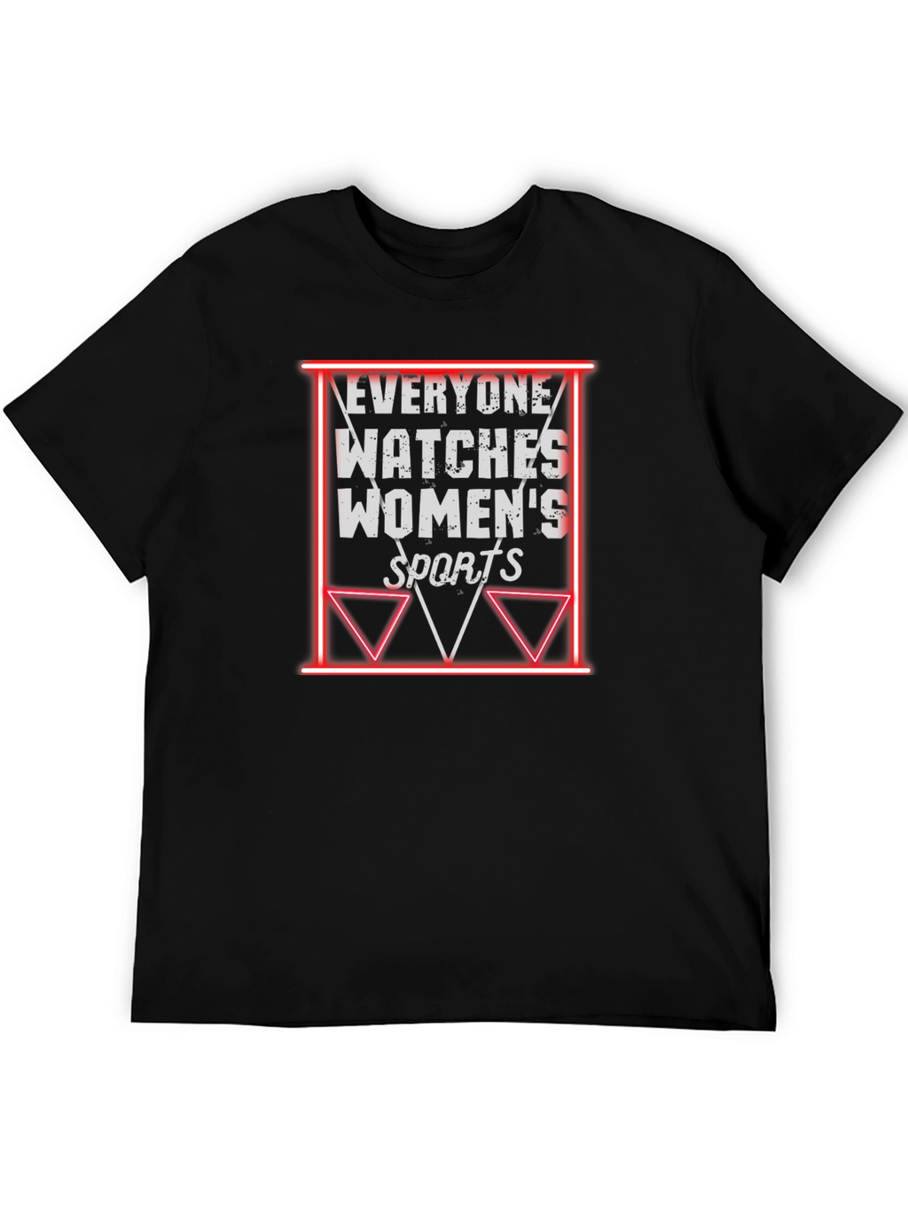 Everyone Watches Womens Sports Graphic Tee