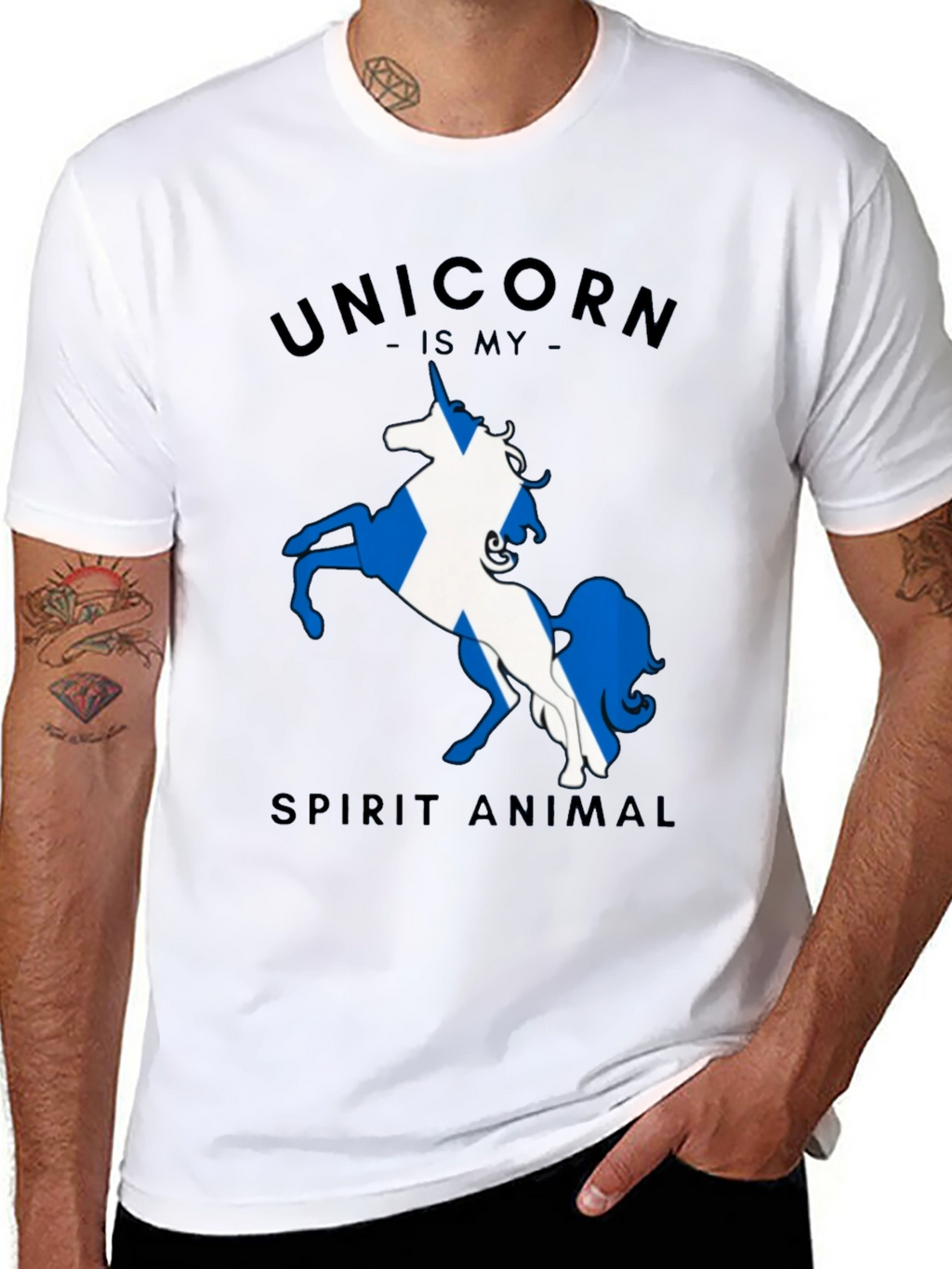 Unicorn Spirit Animal T-Shirt