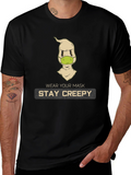 Stay Creepy Masked Ghost T-Shirt