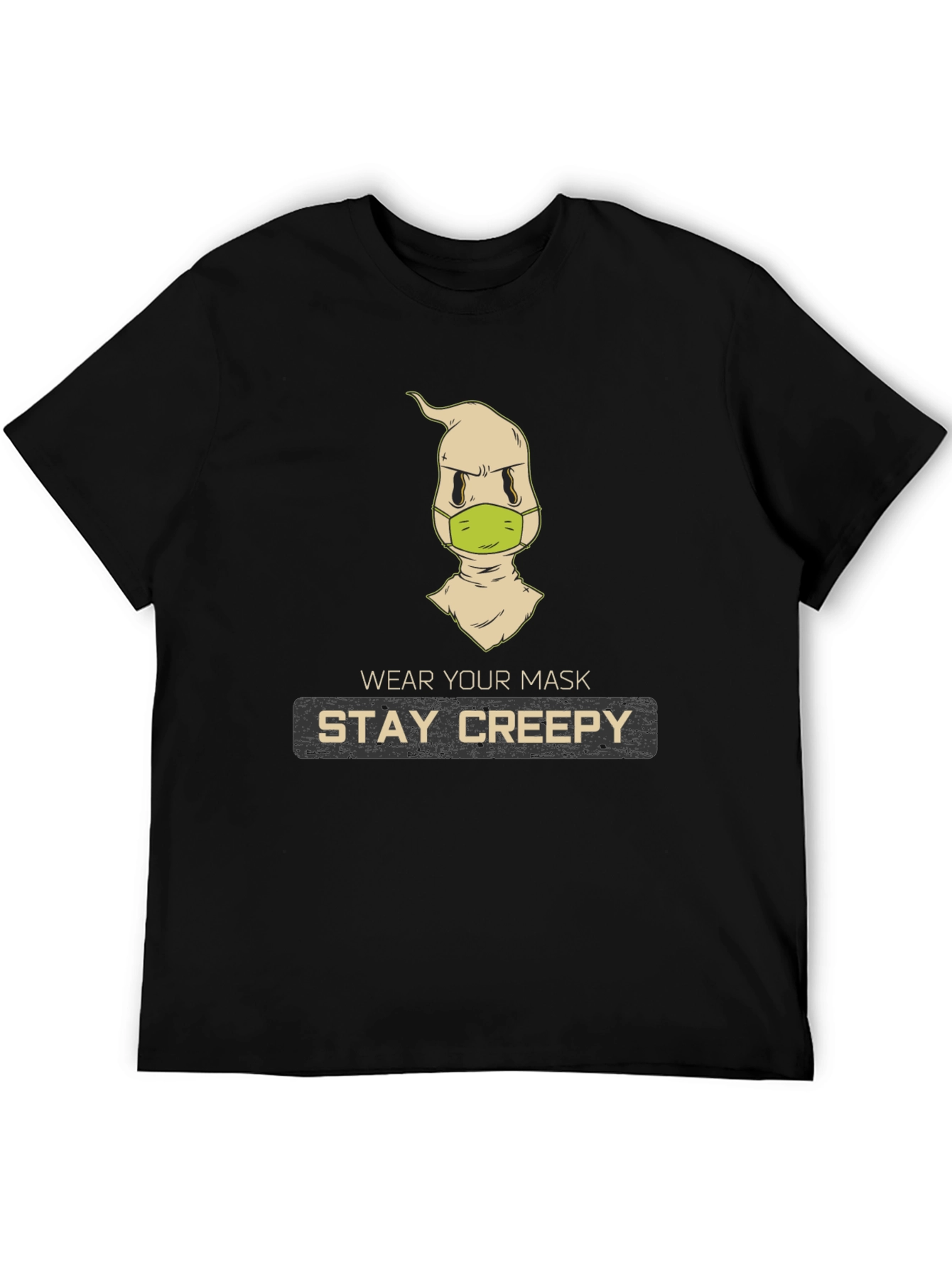 Stay Creepy Masked Ghost T-Shirt