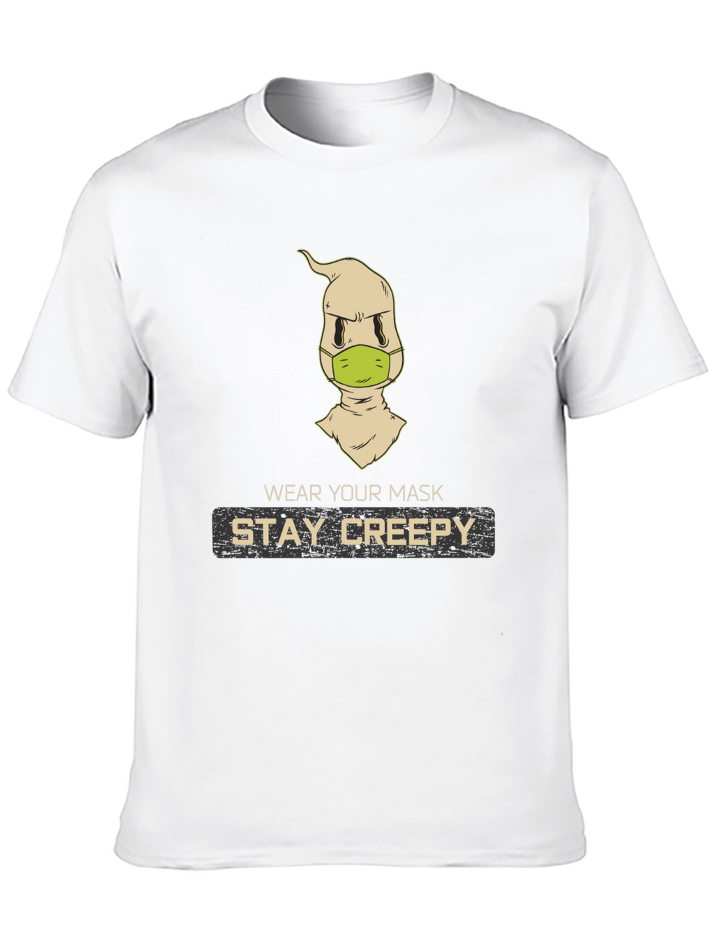 Stay Creepy Masked Ghost T-Shirt