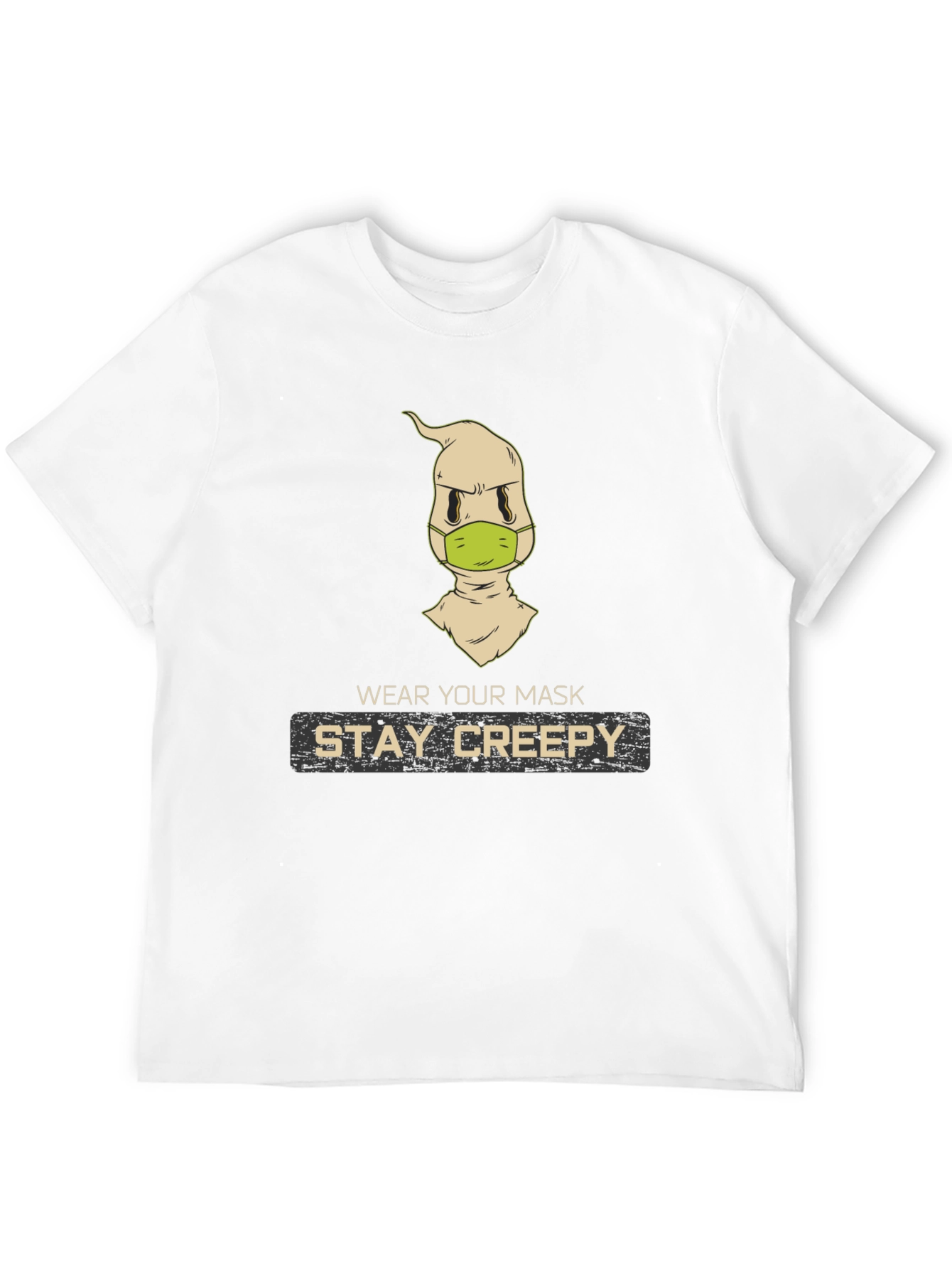 Stay Creepy Masked Ghost T-Shirt
