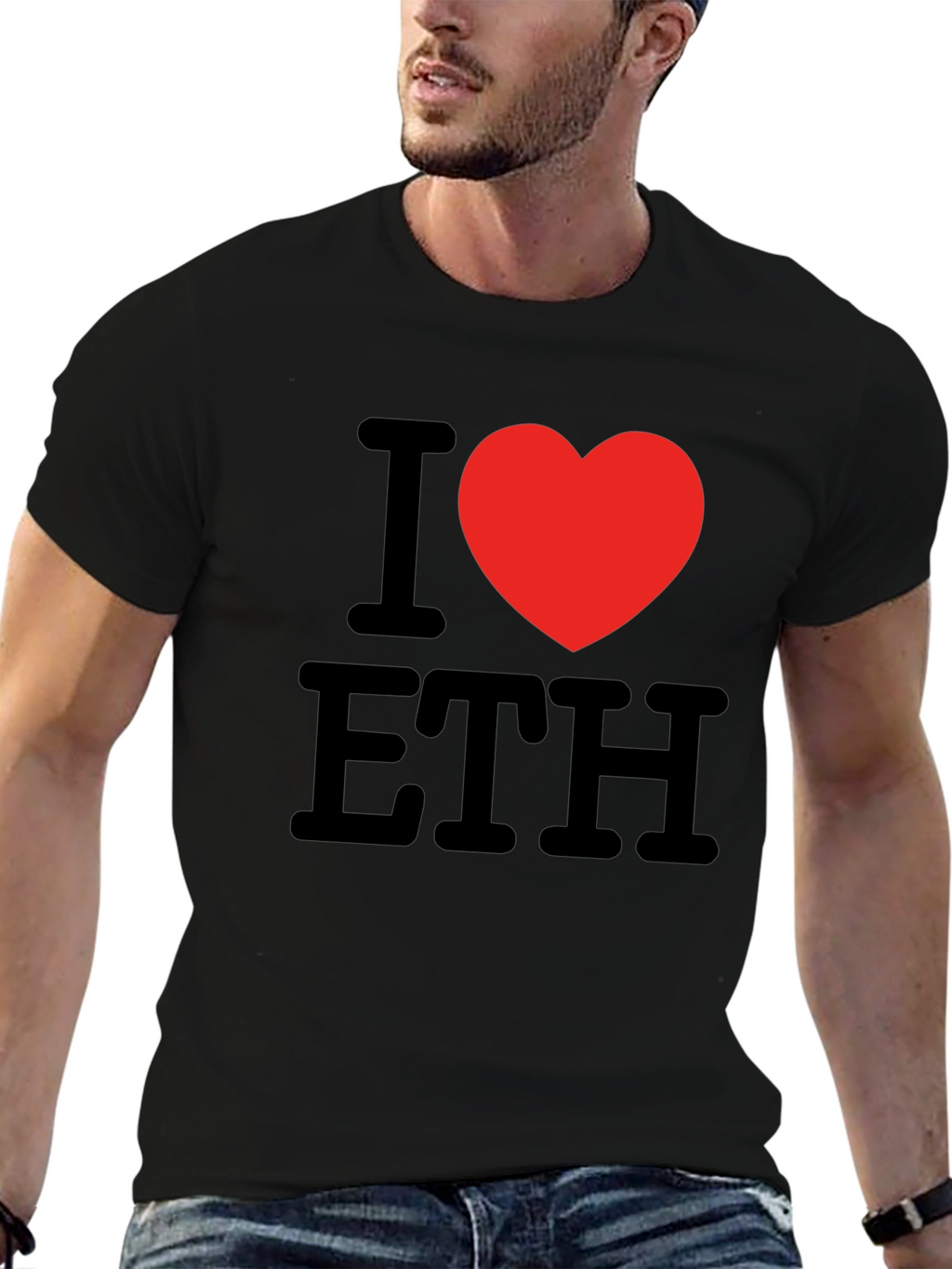 I Heart ETH T-Shirt - Crypto Love Tee