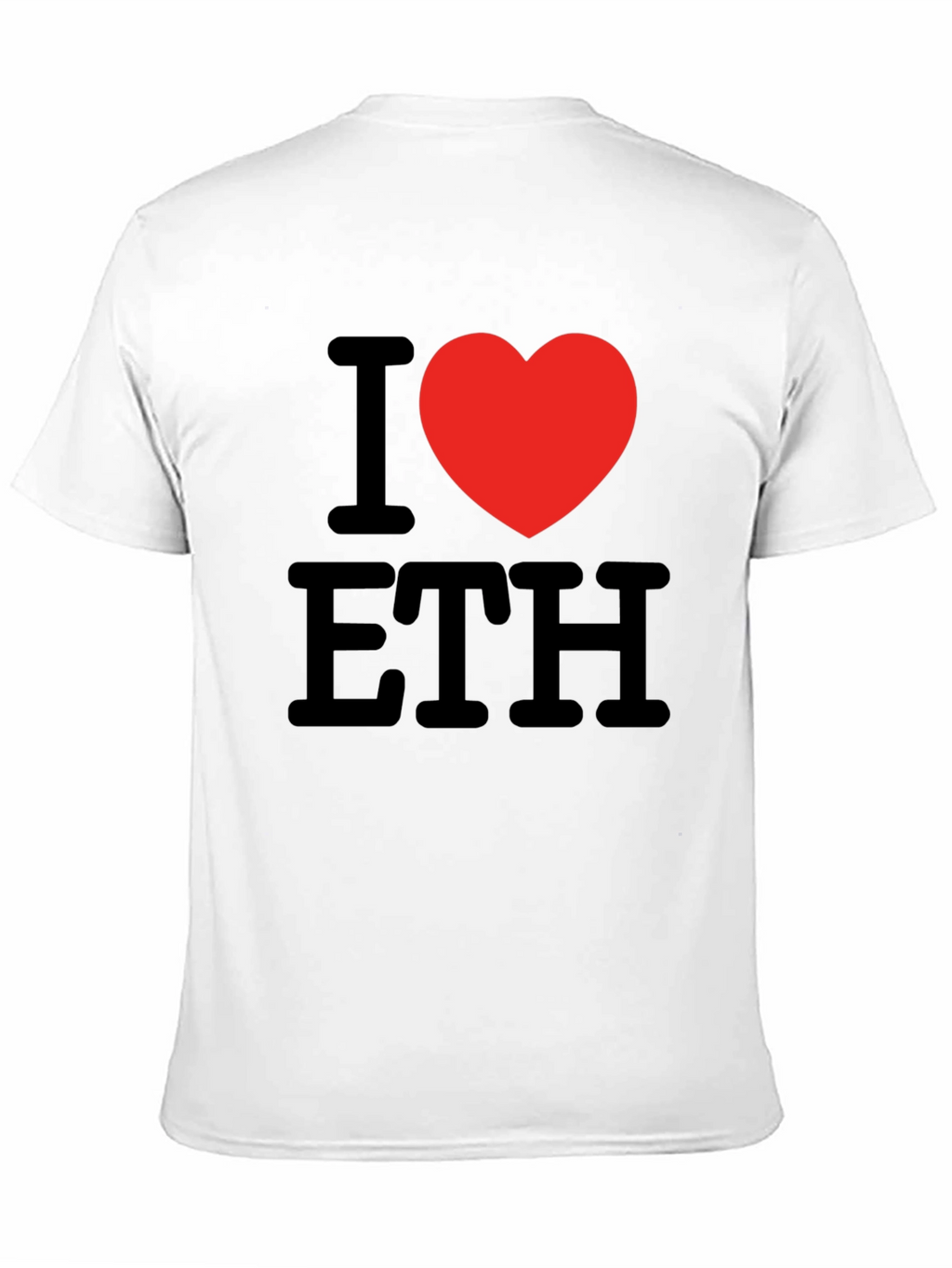 I Heart ETH T-Shirt - Crypto Love Tee