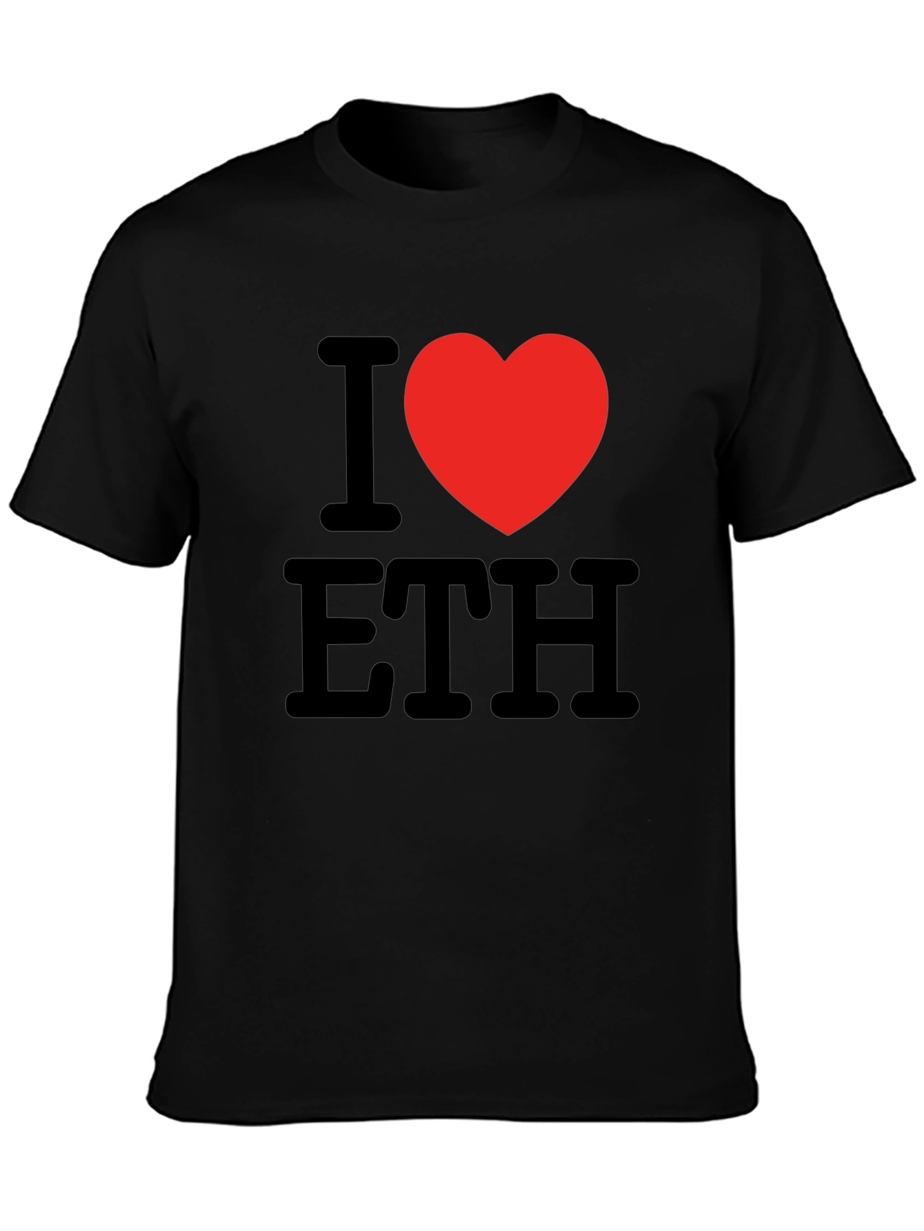 I Heart ETH T-Shirt - Crypto Love Tee