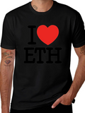 I Heart ETH T-Shirt - Crypto Love Tee