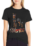 Patriotic Dog T-Shirt - Merica Design