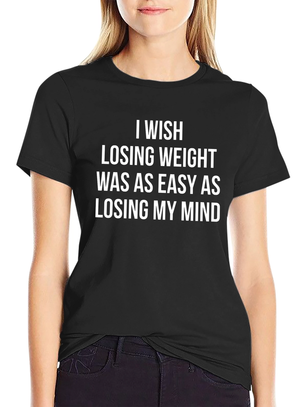 Funny Weight Loss T-Shirt - Losing My Mind