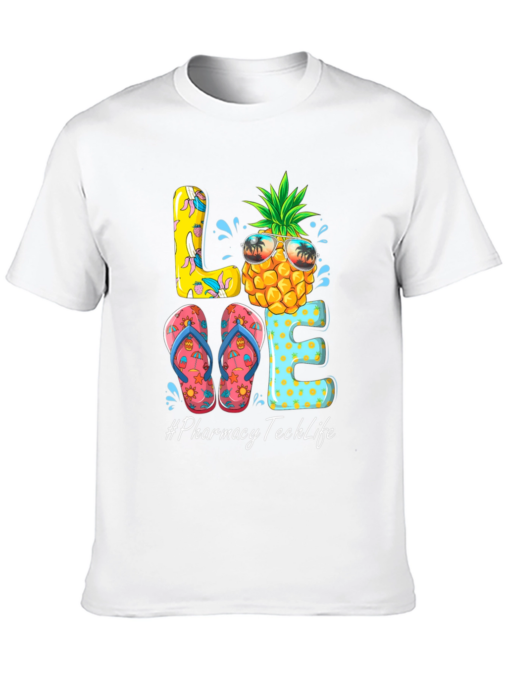 Pharmacy Tech Life Summer T-Shirt