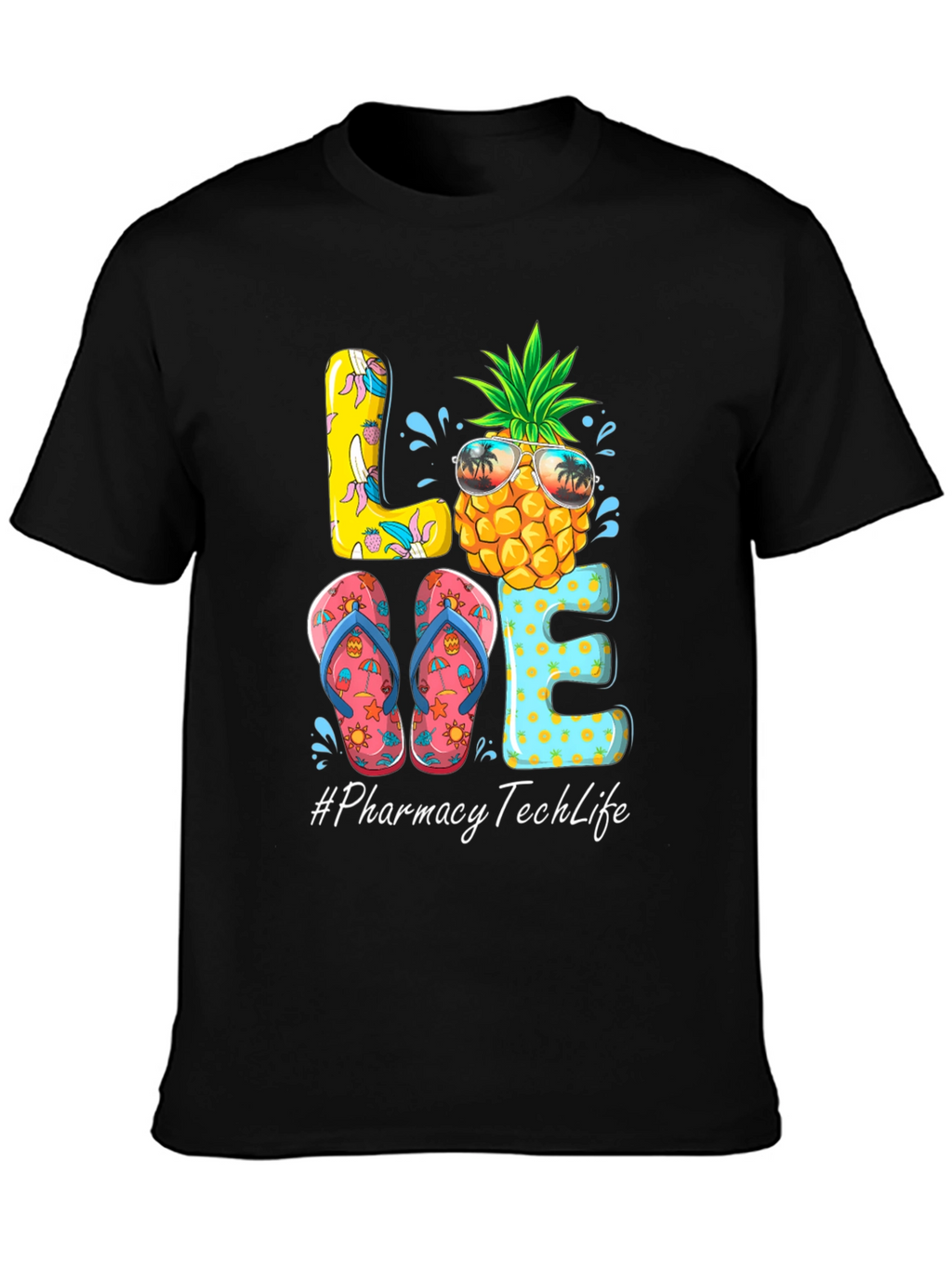 Pharmacy Tech Life Summer T-Shirt
