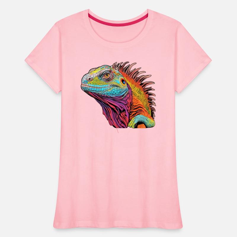 Iguana Vibrant Colors - Enchanting Spectrum