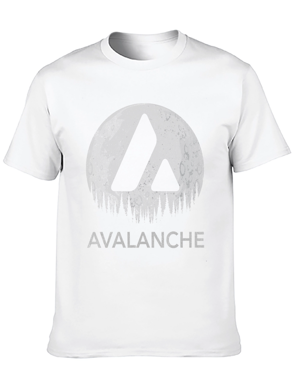 Avalanche Graphic Tee - Black Cotton Blend T-Shirt