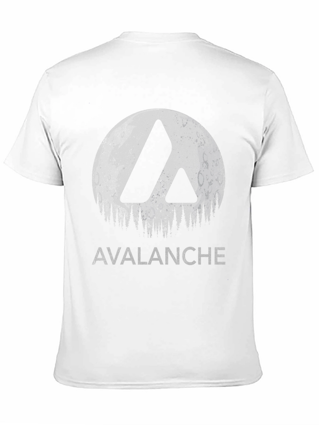 Avalanche Graphic Tee - Black Cotton Blend T-Shirt