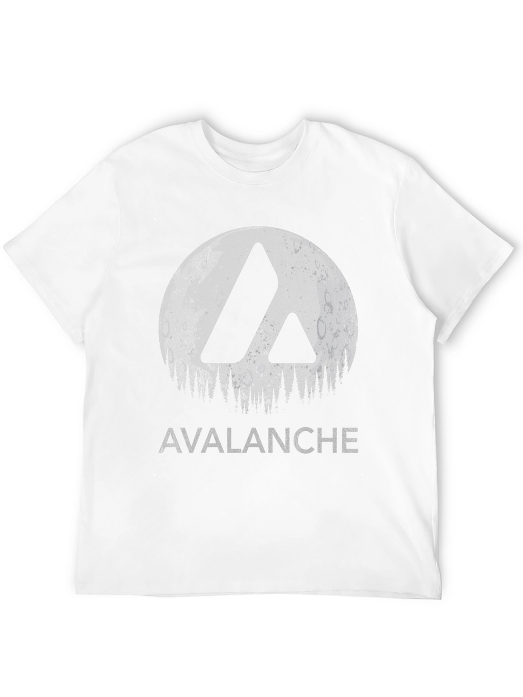 Avalanche Graphic Tee - Black Cotton Blend T-Shirt