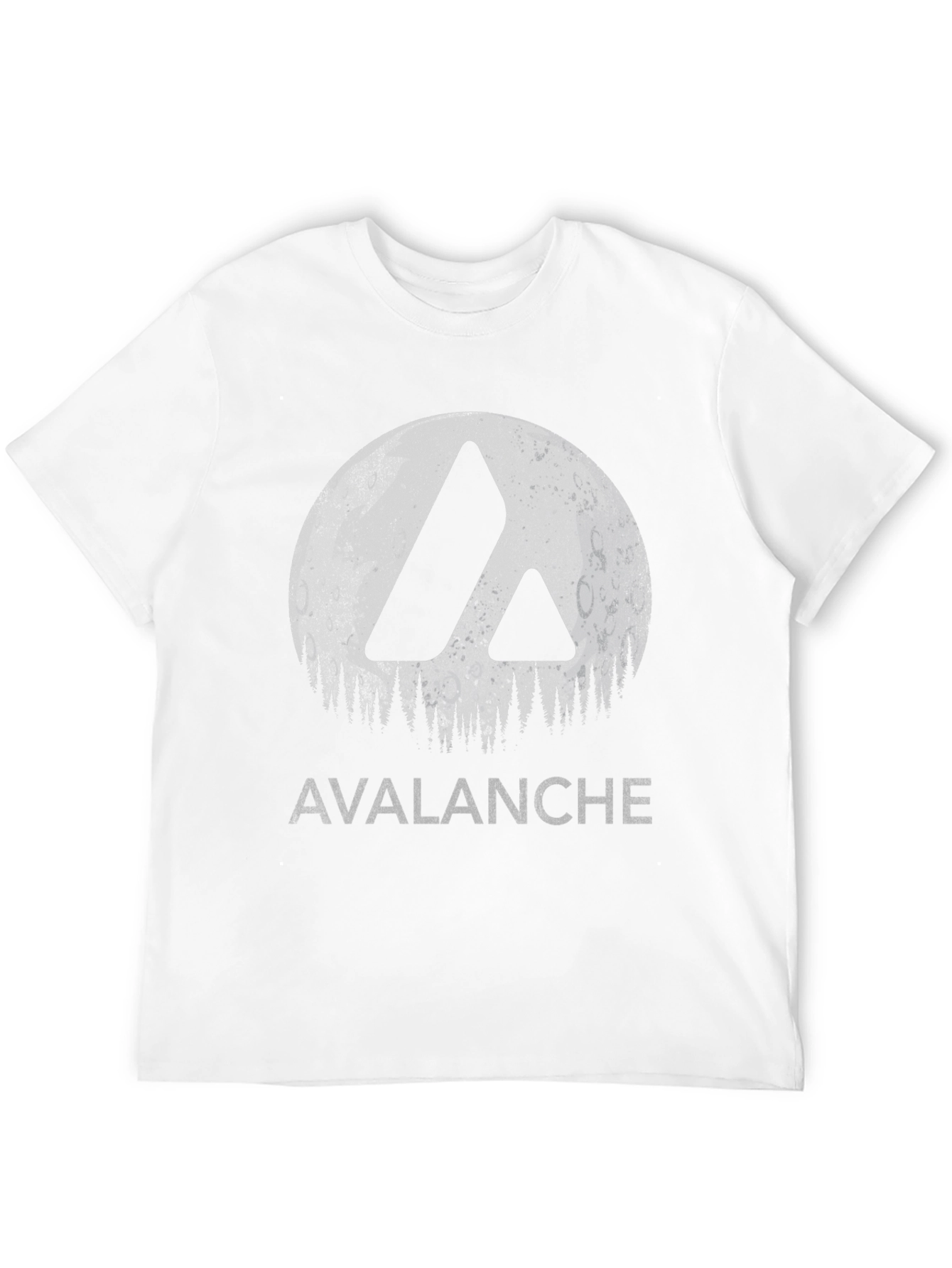 Avalanche Graphic Tee - Black Cotton Blend T-Shirt