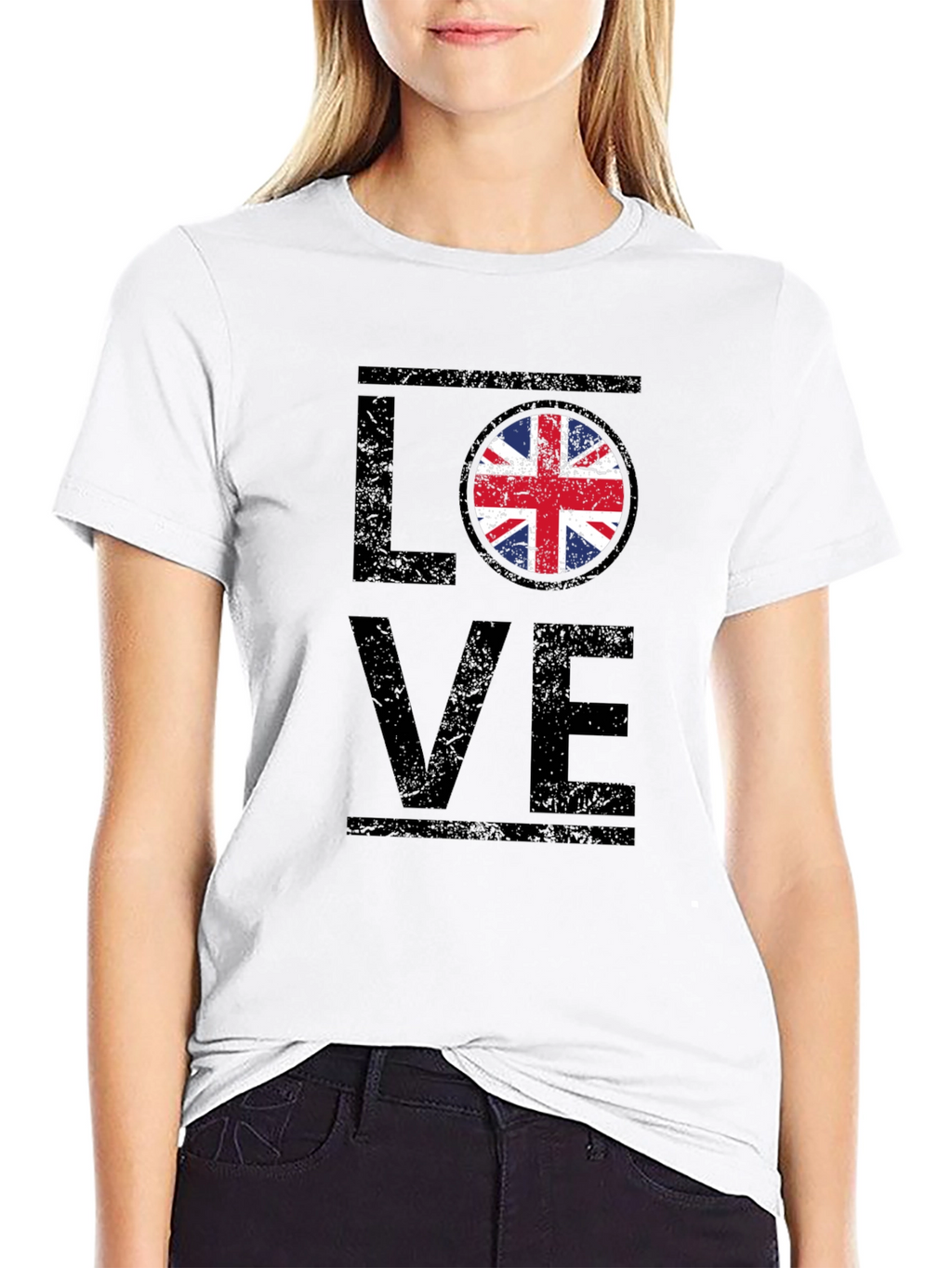 Love UK Flag T-Shirt - British Pride