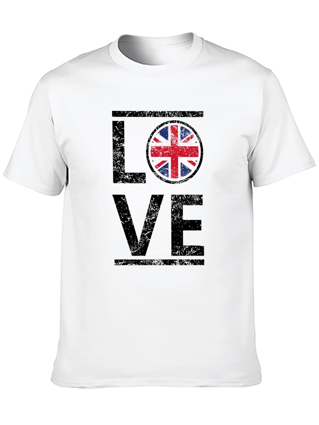 Love UK Flag T-Shirt - British Pride