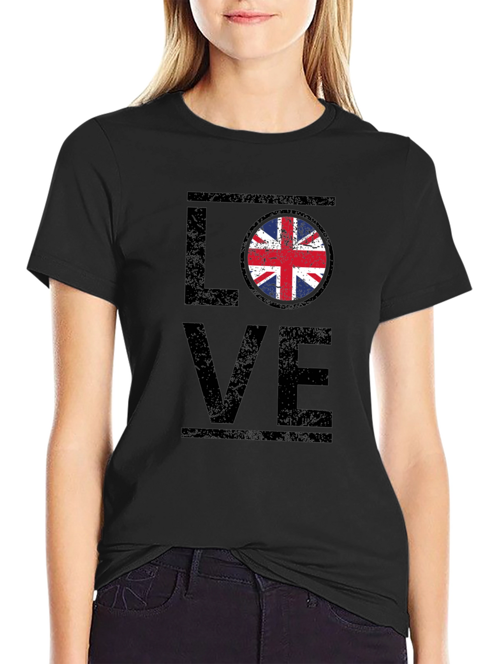 Love UK Flag T-Shirt - British Pride