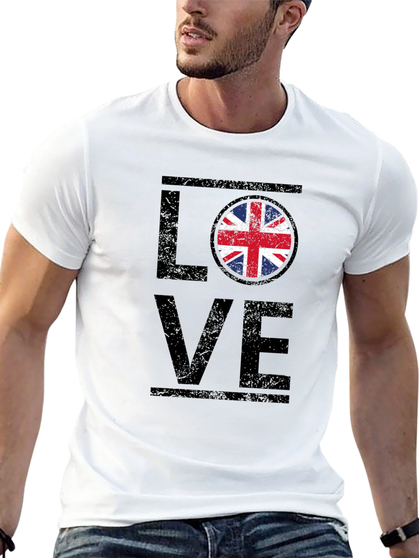 Love UK Flag T-Shirt - British Pride