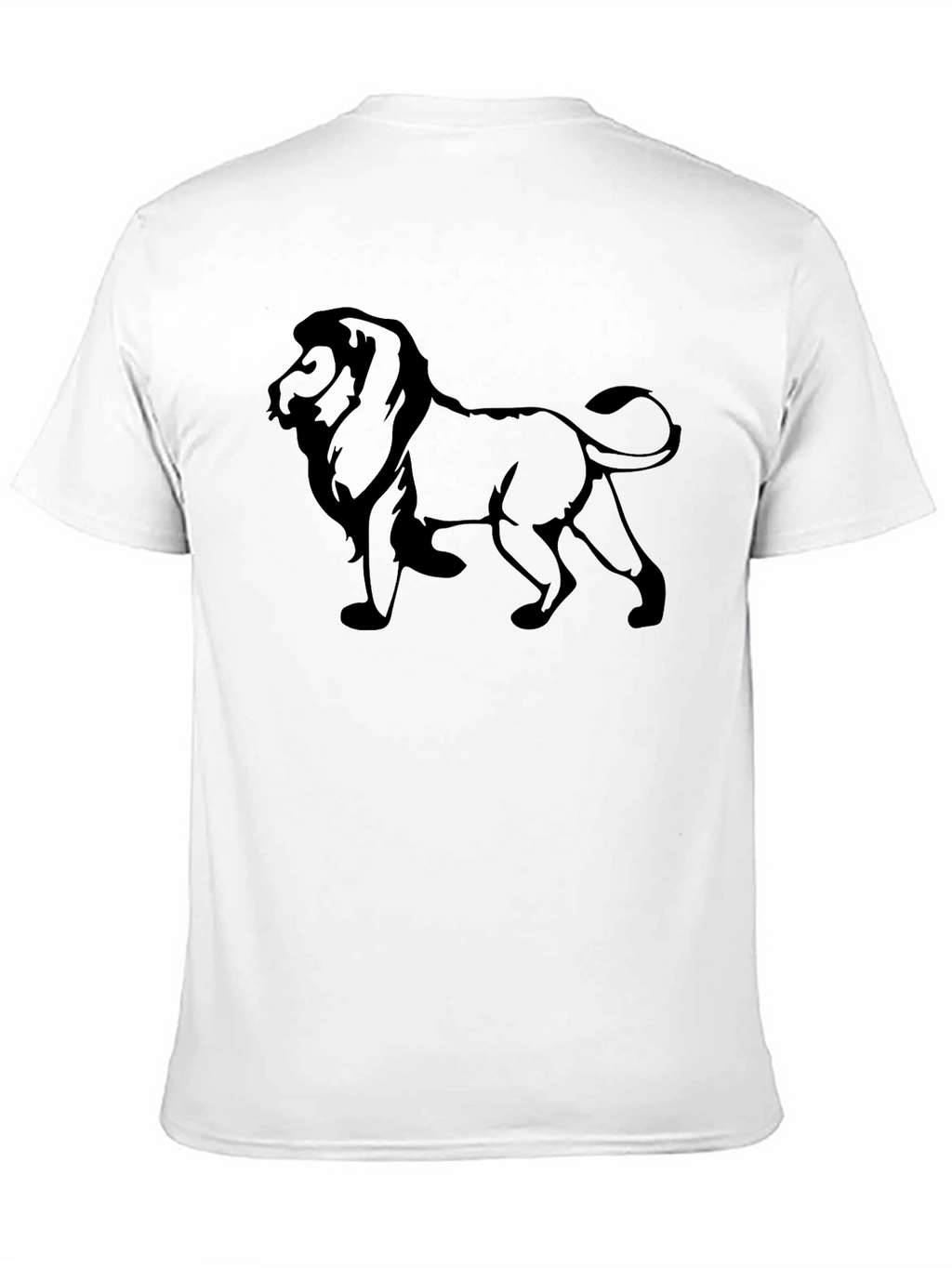 Lion Graphic T-Shirt - Classic Black Tee