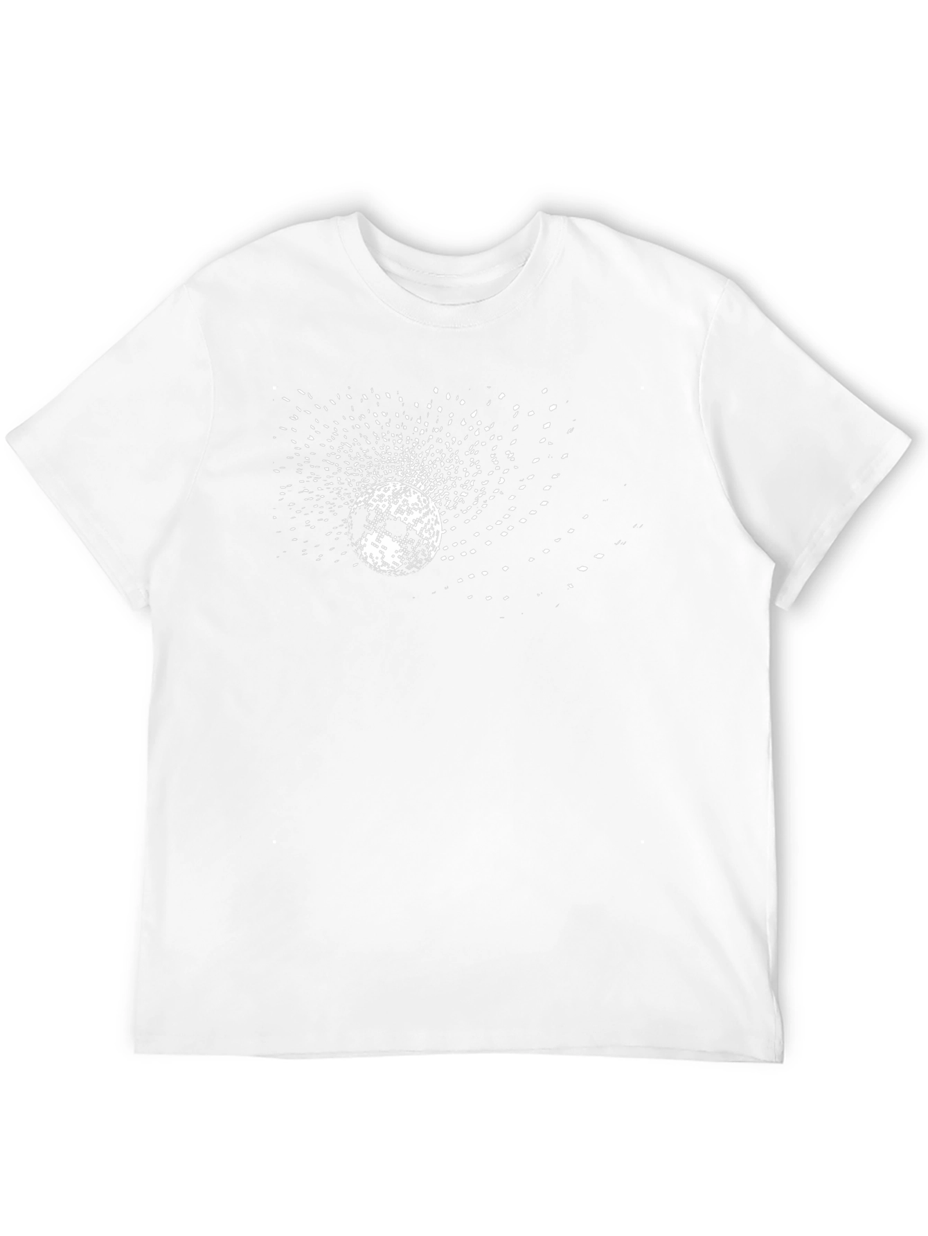 Cosmic Burst Black T-Shirt - Unique Graphic Tee