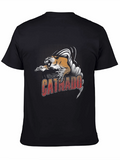 Catnado Graphic Tee - Fierce Feline Tornado T-Shirt
