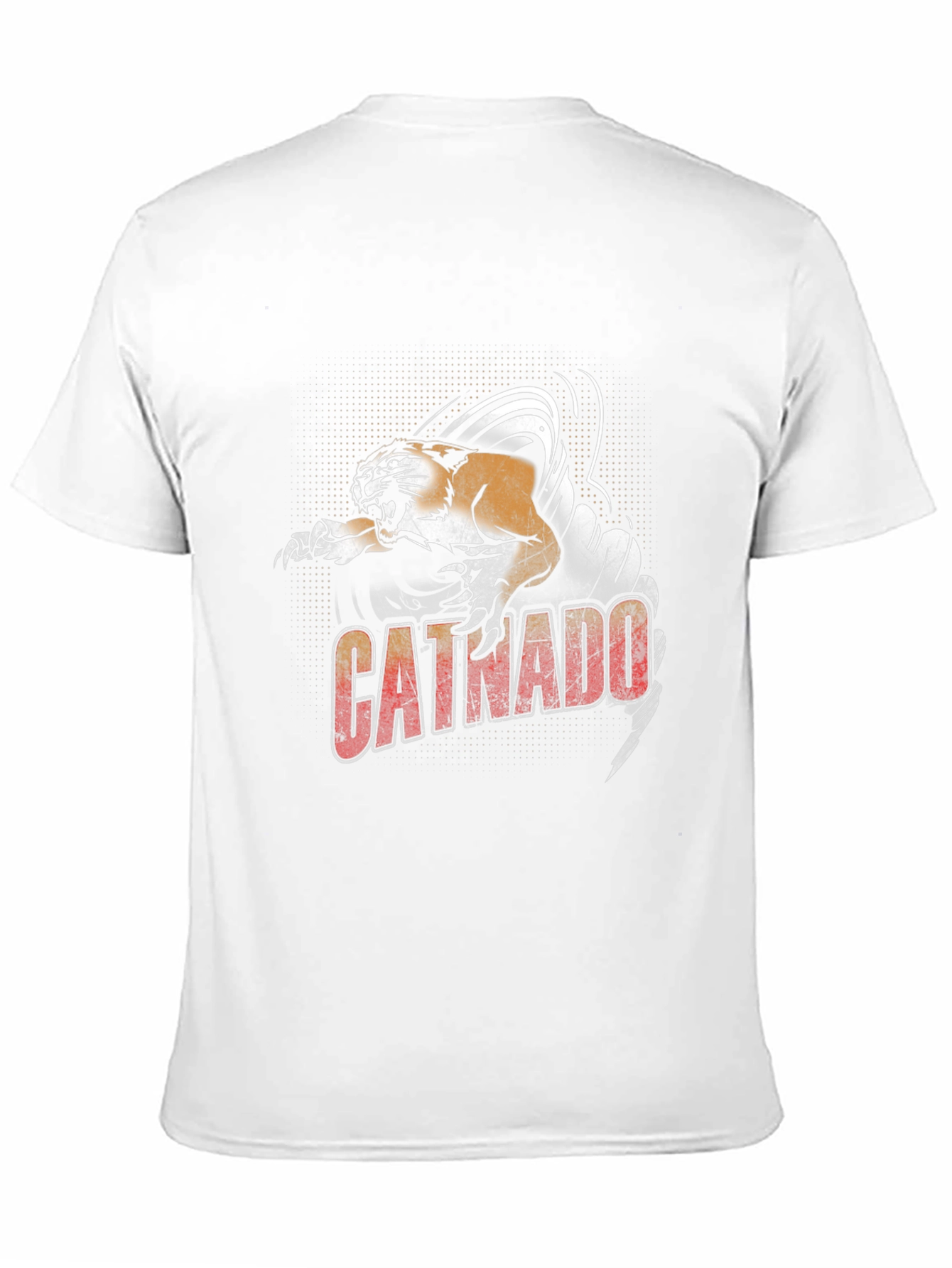 Catnado Graphic Tee - Fierce Feline Tornado T-Shirt