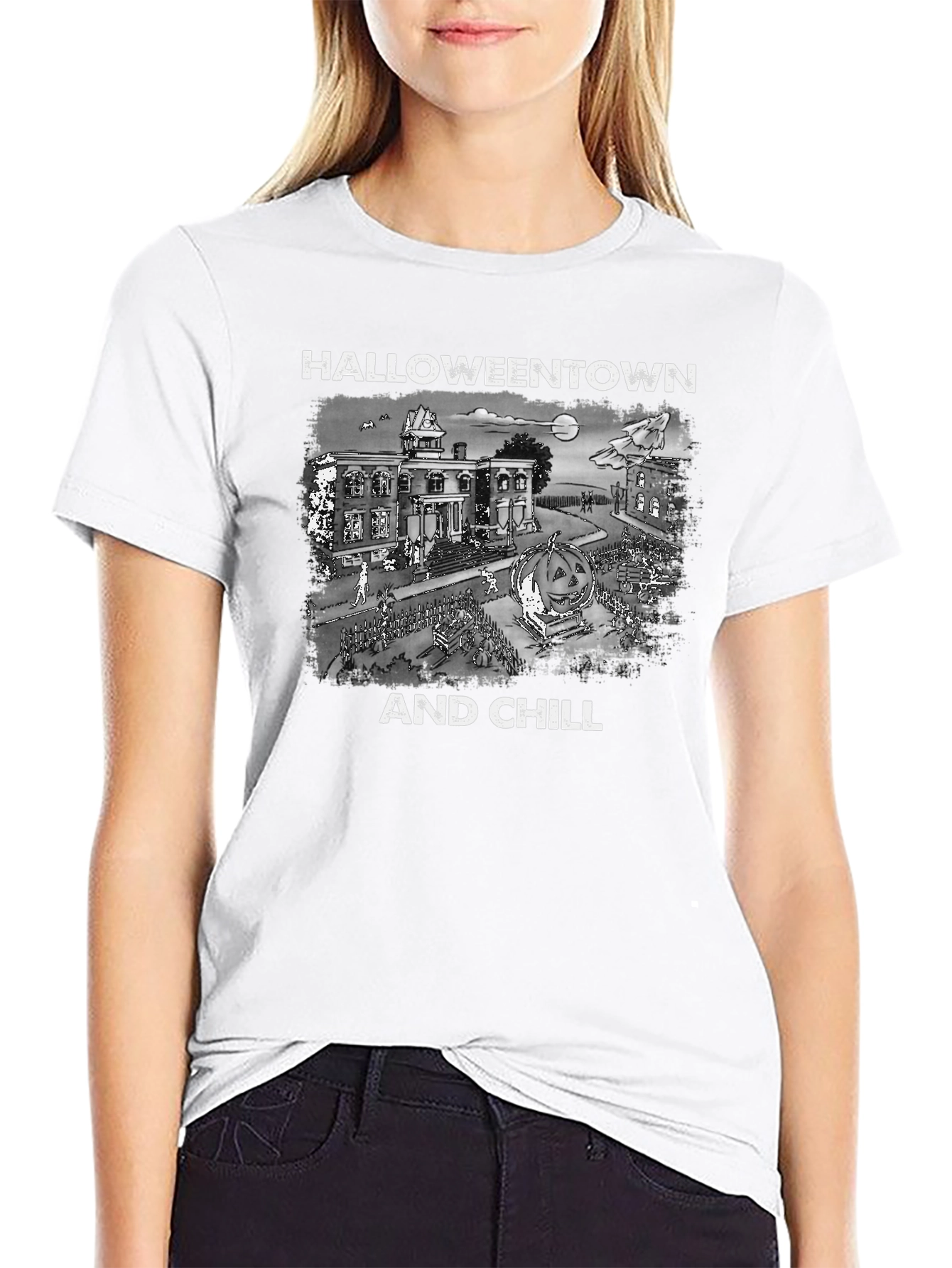 Halloweentown and Chill T-Shirt