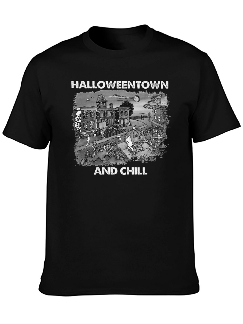 Halloweentown and Chill T-Shirt