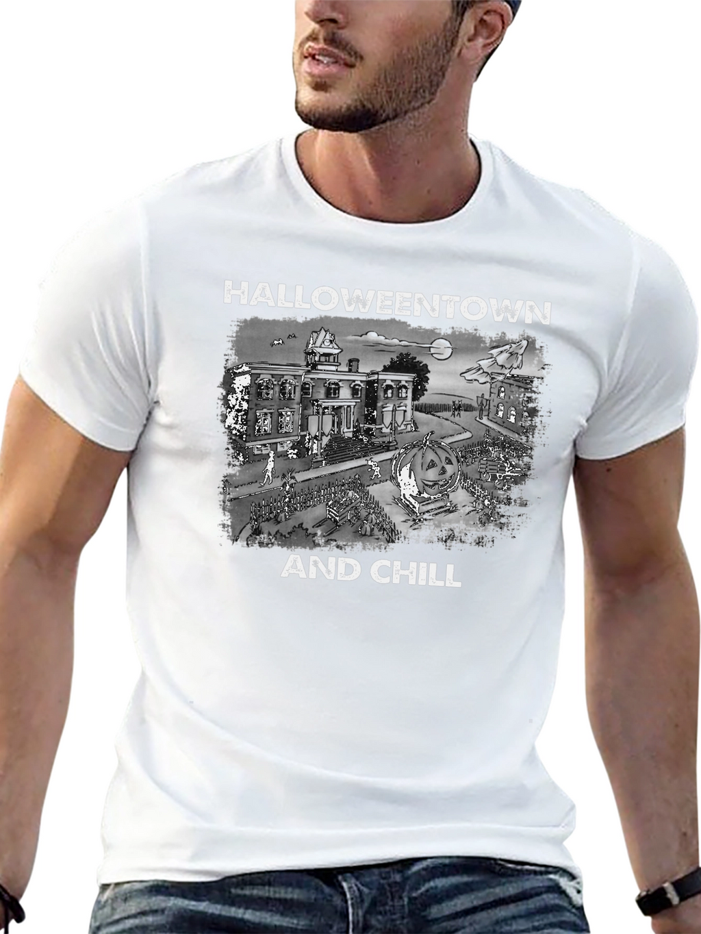 Halloweentown and Chill T-Shirt