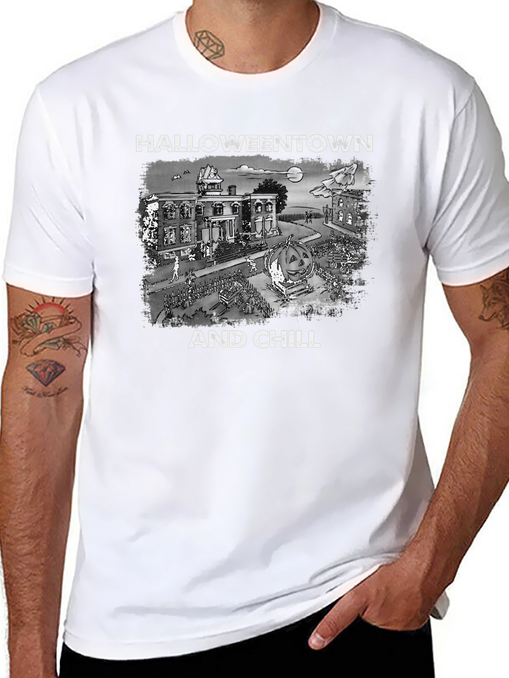 Halloweentown and Chill T-Shirt