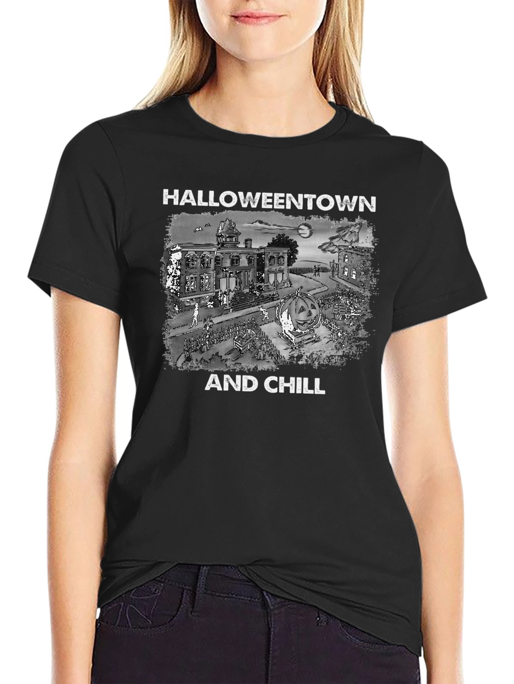 Halloweentown and Chill T-Shirt