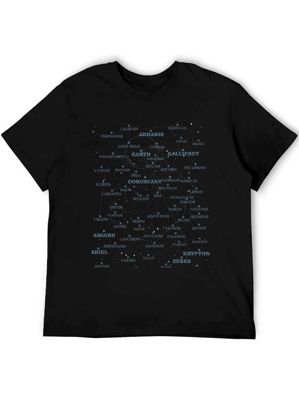 Sci-Fi Worlds Constellation T-Shirt