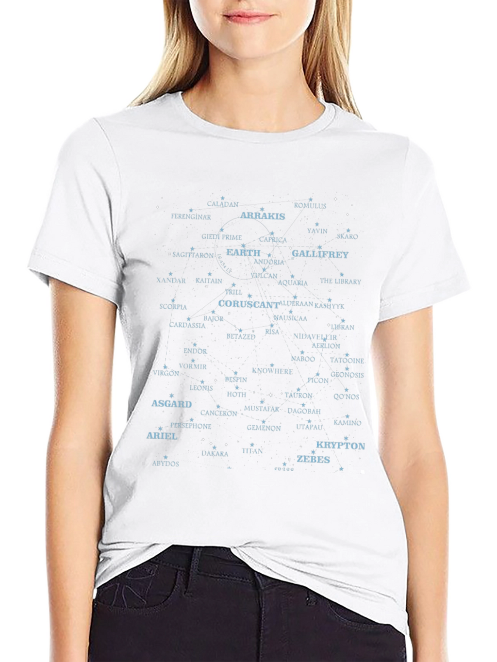 Sci-Fi Worlds Constellation T-Shirt