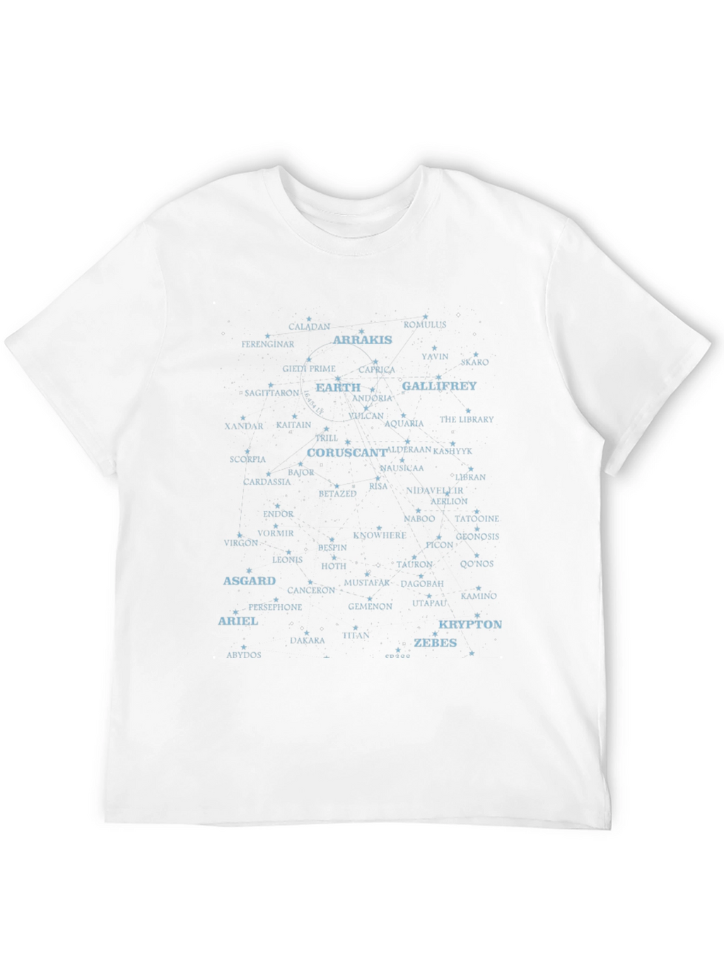 Sci-Fi Worlds Constellation T-Shirt