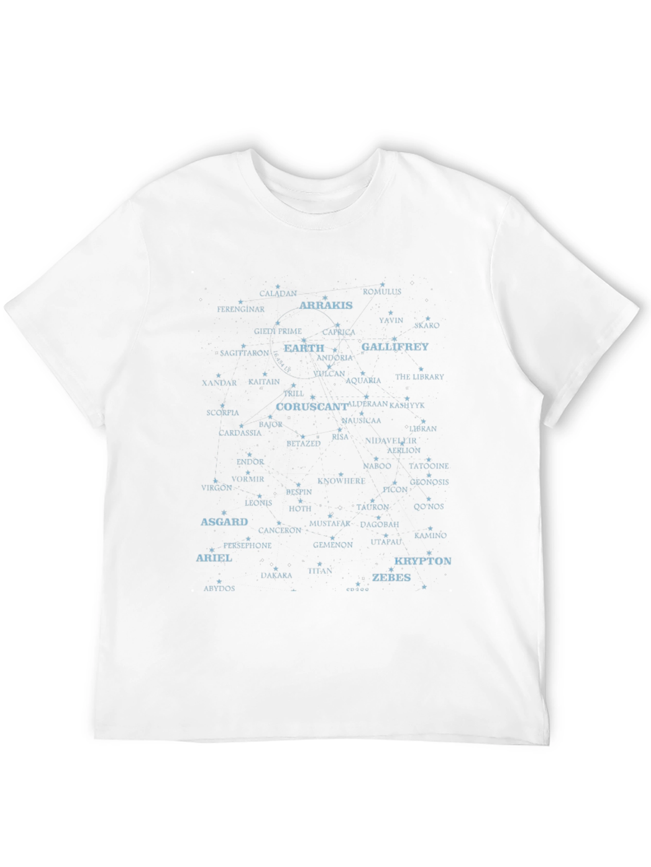 Sci-Fi Worlds Constellation T-Shirt