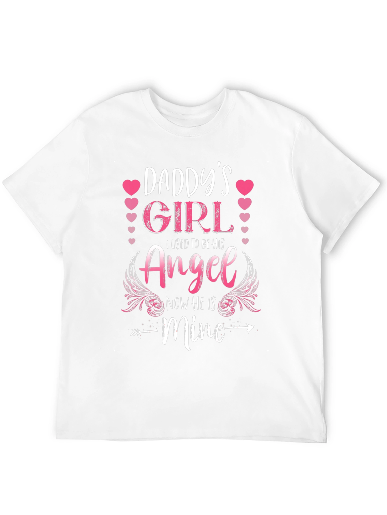 Daddys Girl Angel Graphic Tee