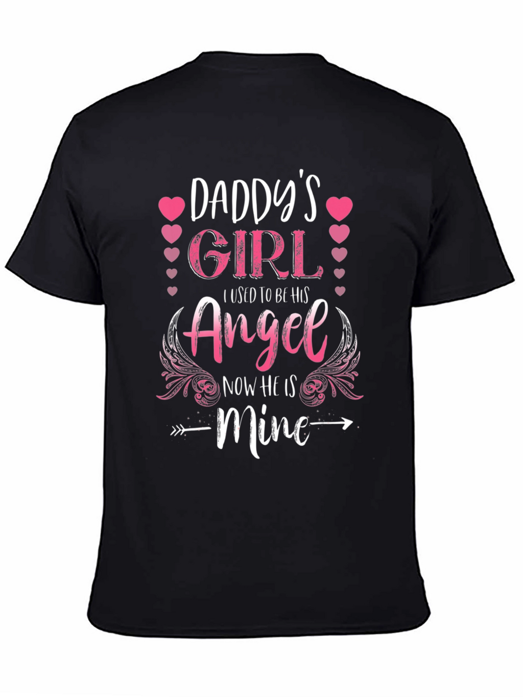 Daddys Girl Angel Graphic Tee