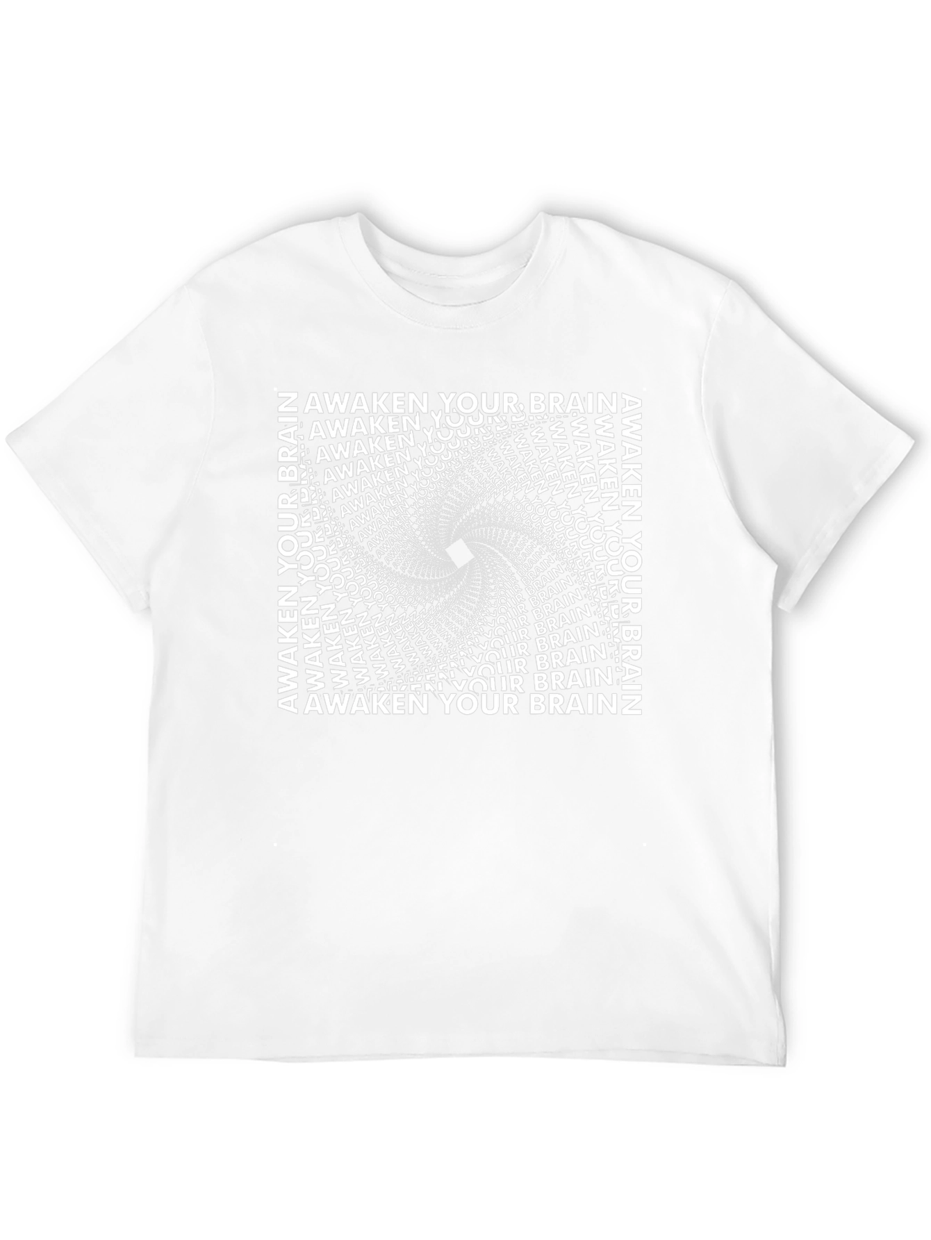 Awaken Your Brain Spiral Graphic T-Shirt
