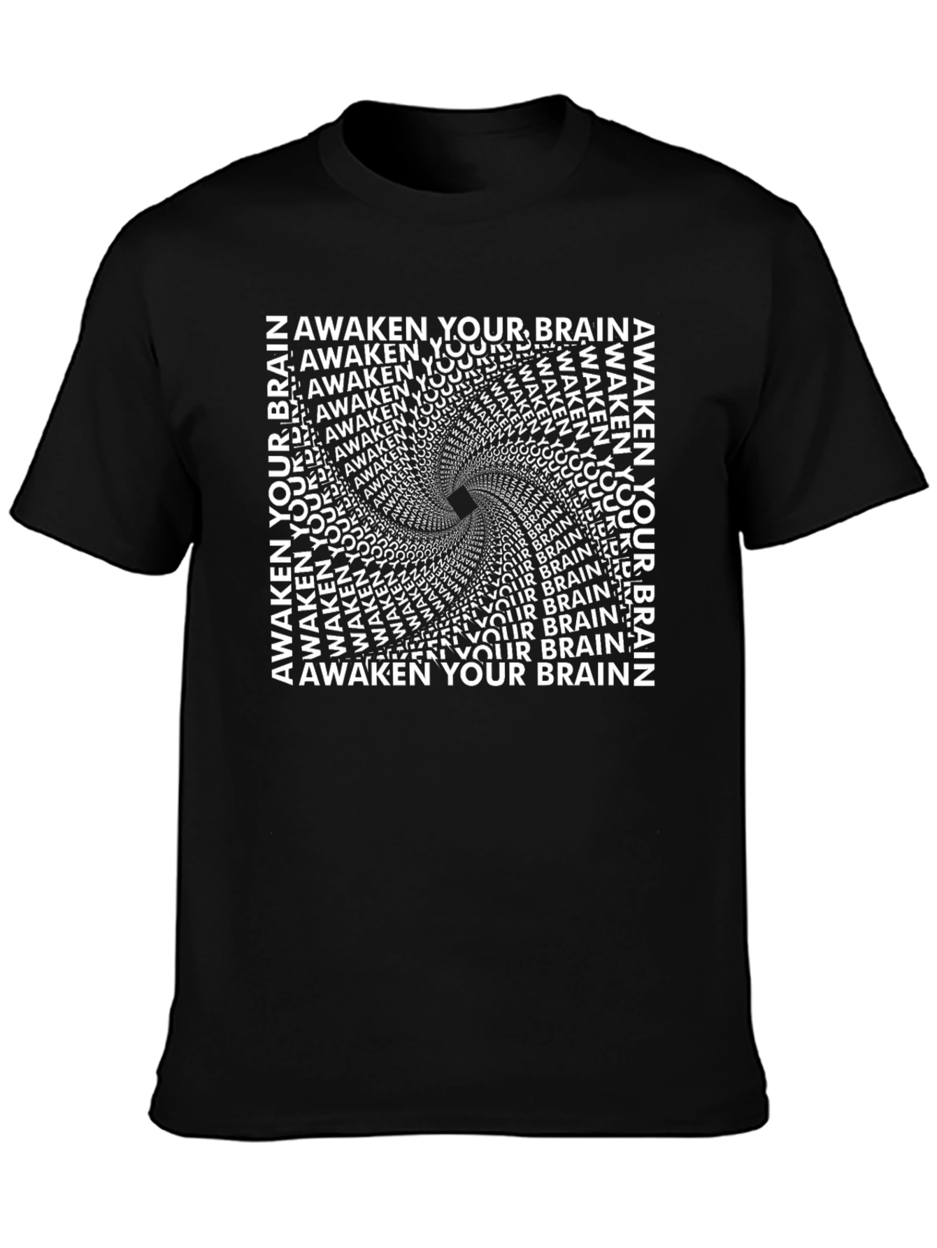 Awaken Your Brain Spiral Graphic T-Shirt